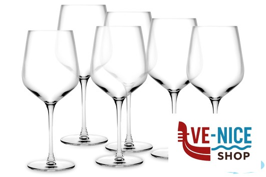 vetro REFINE CONFEZIONE DA 6 CALICI MULTIUSO - CL.44 H.21,4 67091-1080827 NUDE PASABAHCE - immagine 3