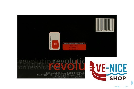 vetro cristallino REVOLUTION - QUATROPHIL BICCHIERE ACQUA CL. 37 3580015 STOLZLE LAUSITZ GMBH - immagine 4