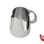 acciaio REVOLUTION DUET-LATTIERA 2 BECCHI 50CL TAZZE 6 INOX - BECCO GRANDE DAVANTI E PICCOLO A SINISTRA ILSA