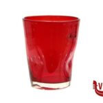 vetro RIALTO-BICCHIERE ACQUA CL.35 INCAMICIATO ROSSO T090105CR IMPORT TAVOLA PROFESSIONAL