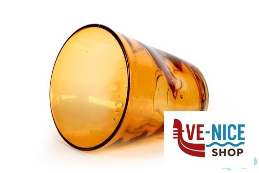 vetro RIALTO-BICCHIERE ACQUA CL.35 INCAMICIATO AMBRA T090105CH IMPORT TAVOLA PROFESSIONAL - immagine 2