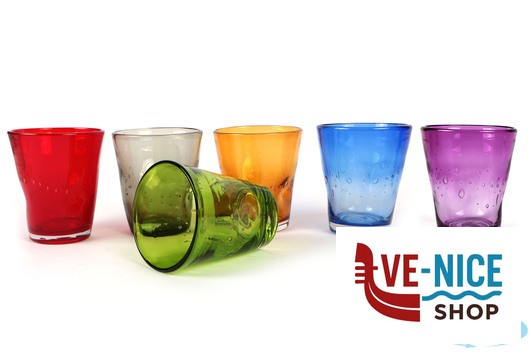 vetro RIALTO-BICCHIERE ACQUA CL.35 INCAMICIATO BLU T090105CB IMPORT TAVOLA PROFESSIONAL - immagine 4