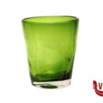 RIALTO-BICCHIERE ACQUA CL.35 INCAMICIATO VERDE T090105CA IMPORT TAVOLA PROFESSIONAL vetro 6 pezzi