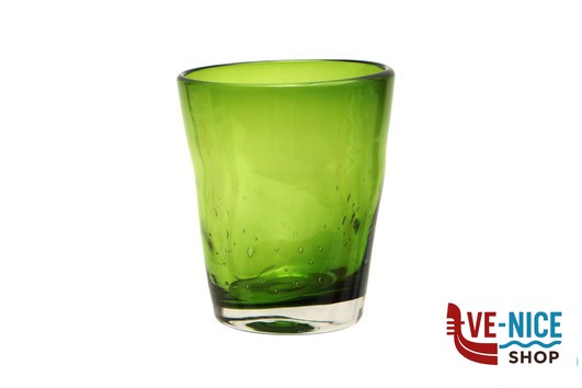 vetro RIALTO-BICCHIERE ACQUA CL.35 INCAMICIATO VERDE T090105CA IMPORT TAVOLA PROFESSIONAL