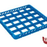 pulizia-igiene RIALZO PER BASE 25 SCOMPARTI BLU CM.50X50 PER LAVASTOVIGLIE   RALZ25 INOX MACEL