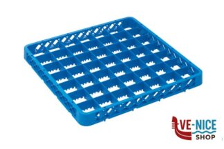 pulizia-igiene RIALZO PER BASE 49 SCOMPARTI BLU CM.50X50 PER LAVASTOVIGLIE   RALZ49 INOX MACEL