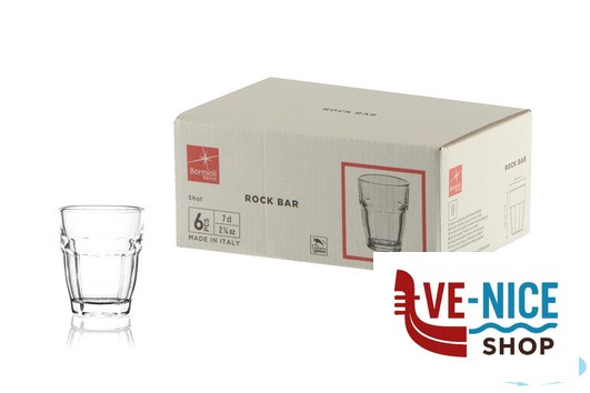 bicchieri e calici ROCK BAR ONE SHOT - BICCHIERE CL 7 BORMIOLI ROCCO - immagine 2