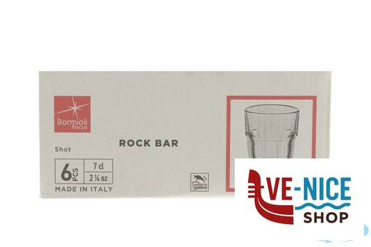 bicchieri e calici ROCK BAR ONE SHOT - BICCHIERE CL 7 BORMIOLI ROCCO - immagine 5