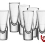 bicchiere liquore ROCKY - CONFEZIONE 6 BICCHIERI AMARO CL 13 CON RIGO BORGONOVO