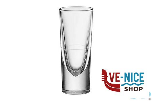 bicchiere liquore ROCKY - CONFEZIONE 6 BICCHIERI AMARO CL 13 CON RIGO BORGONOVO - immagine 2