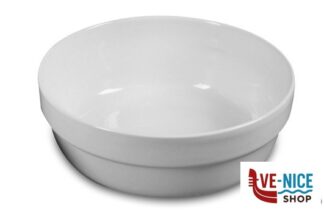 insalat zuppiere sals antipast ROMA BIANCO - INSALATIERA IMPILABILE CM 24 SATURNIA