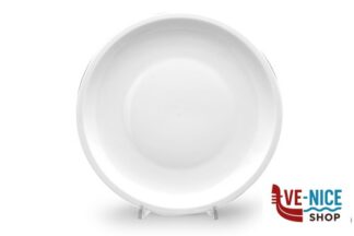 porcellana ROMA BIANCO - PIATTO PIANO CM 23,5 SATURNIA