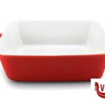 ROSSA PIROFILA - QUADRA 21X21 YK41R IMPORT COTTURA pirofile 8 pezzi