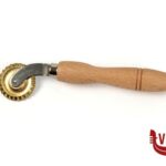 ROTELLA PASTA ALLUMINIO CURVA M.LEGNO CALDER utensili da cucina 1 pezzi