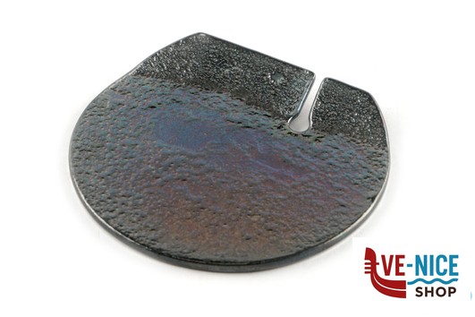 ceramica ROUND - POGGIAPOSATE NERO-IRIS CM 10 IMPORT TAVOLA PROFESSIONAL