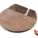 ceramica ROUND - POGGIAPOSATE NERO-RAME CM 10 IMPORT TAVOLA PROFESSIONAL