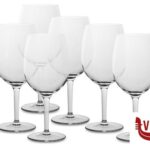 vetro RUBINO CALICE BORDEAUX CL 48 CF 6 BORMIOLI LUIGI