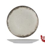 piano RUSTIGROUND - PIATTO PIANO CM 27 H.2,8 IN PORCELLANA ALLUMINICA KUTAHYA SERAMIK