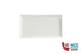porcellana SAN MARINO-PIATTO RETTANGOLARE PORCELLANA BIANCA CM.24X13 4334 ZAKLADY PORCELANY STOLOWEJ LUBIANA
