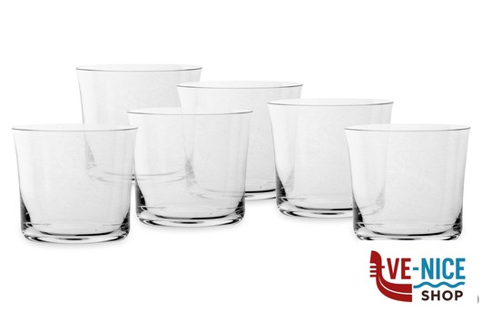 vetro SAVAGE-CONFEZIONE 6 BICCHIERI LOWBALL CL.29,5 NUDE 64154 PASABAHCE