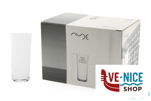 vetro SAVAGE-CONFEZIONE 6 BICCHIERI HIGHBALL CL.33 NUDE 64135 PASABAHCE - immagine 4