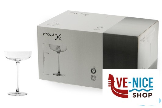 vetro SAVAGE-CONFEZIONE 6 CALICI COPPA CL.22 NUDE 67296 PASABAHCE - immagine 4