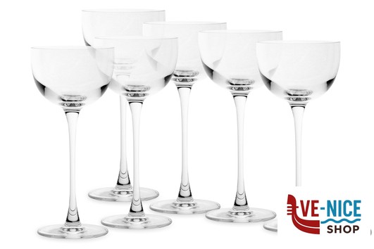 vetro SAVAGE-CONFEZIONE 6 CALICI PONY CL.13,5 NUDE 67276 PASABAHCE