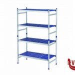 arredamento SCAFFALE 4 PIANI CM 97,5X47,5X170   03406 ARAVEN