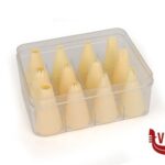 utensili vari per dolci SCAT. 12 BOCCHETTE STRETTE CM.6 POLIPROPILENE 123809 THERMOHAUSER