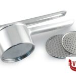 utensili da cucina SCHIACCIAPATATE ALLUMINIO 2 DISCHI 2146 CALDER