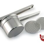 utensili da cucina SCHIACCIAPATATE INOX 18.10 2 DISCHI 670 CALDER
