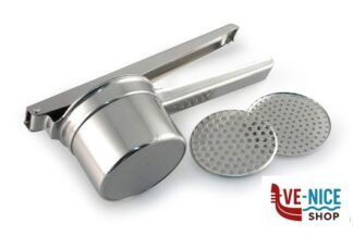 utensili da cucina SCHIACCIAPATATE INOX 18.10 2 DISCHI 670 CALDER
