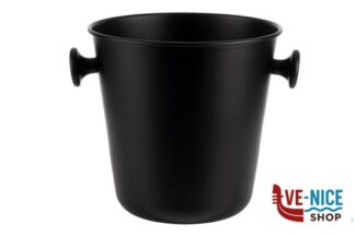 glacette/secchiello ghiaccio SECCHIELLO PORTA BOTTIGLIE ALLUMINIO NERO CM 21,5-15H.22 LT.5 APS ASSHEUER POTT GMBH E CO KG