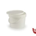 contenitori SECCHIO ALIMENTI CON COPERCHIO POLIPROPILENE LT.11,8 BIANCO ISI FOOD