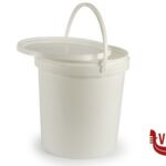 contenitori SECCHIO ALIMENTI CON COPERCHIO POLIPROPILENE LT.22,8 BIANCO ISI FOOD