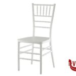 mobili per esterno SEDIA MONOBLOCCO CHIAVARINA BIANCA IN POLIPROPILENE CON BUSTA PROTETTIVA IN TNT IMPORT PROFESSIONAL