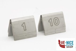 altri SEGNAPOSTO ACCIAIO INOX-CONFEZIONE NUMERI INCISO A LASER DA 1 A 10 CM 6,5X3,5 H4 31N1-10 CERUTTI INOX SRL UNINOMINALE