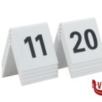 segnaletiche SEGNAPOSTO-CONFEZIONE NUMERI DA 11 A 20 TN-11-20-WT SECURIT