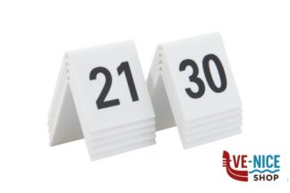 segnaletiche SEGNAPOSTO-CONFEZIONE NUMERI DA 21 A 30 TN-21-30-WT SECURIT