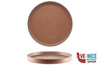 piano SELAS ARGILLA ROSSA- PIATTO NORDIC CM 27- ALLUMINA ARIANE FINE PORCELAIN