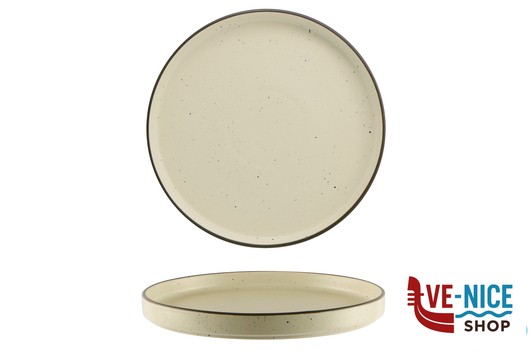 piano SELAS ECRU- PIATTO NORDIC CM 27- ALLUMINA ARIANE FINE PORCELAIN