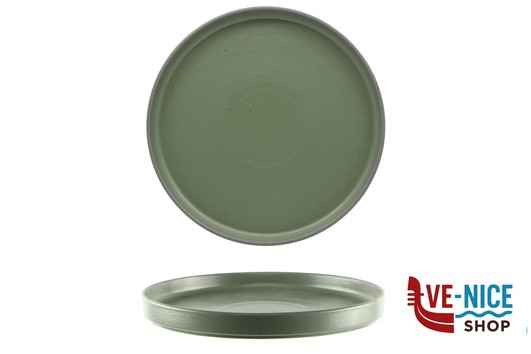 piano SELAS VERDE OLIVA- PIATTO NORDIC CM 21- ALLUMINA ARIANE FINE PORCELAIN