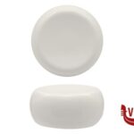 porcellana SELECTA-PIATTINO ALTO TONDO CM.10XH.4,5 BIANCA IN PORCELLANA IMPORT TAVOLA PROFESSIONAL