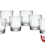 SESTRIERE TRASPARENTE CONFEZIONE 6 BICCHIERI ACQUA CL 23 390400 BORMIOLI ROCCO vetro 1 pezzi