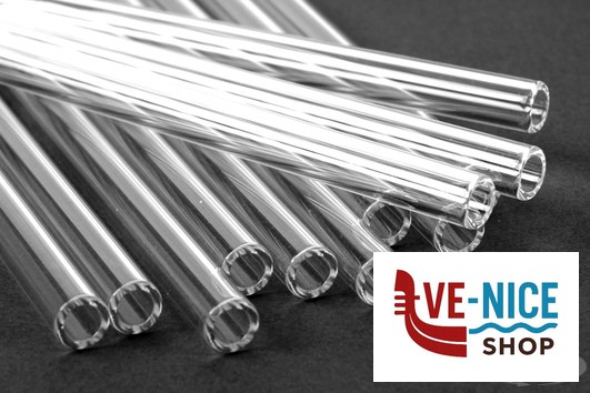 bar SET 12 CANNUCCE VETRO TRASPARENTE SCHOOT 15 CM D.10 33850 DOSEN-ZENTRALE ZUCHNER GMBH - immagine 3