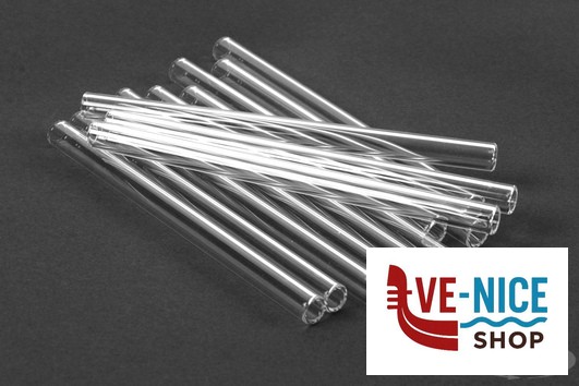 bar SET 12 CANNUCCE VETRO TRASPARENTE SCHOOT 15 CM D.10 33850 DOSEN-ZENTRALE ZUCHNER GMBH - immagine 2