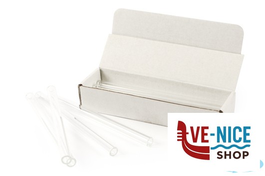 bar SET 12 CANNUCCE VETRO TRASPARENTE SCHOOT 15 CM D.10 33850 DOSEN-ZENTRALE ZUCHNER GMBH - immagine 4