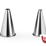 utensili vari per dolci SET 2 BOCCHETTE 1 TONDO 1 STELLA.10MM  123773 THERMOHAUSER