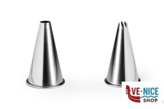 utensili vari per dolci SET 2 BOCCHETTE 1TONDO 1STELL. 12MM 123771 THERMOHAUSER