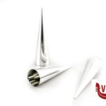 utensili vari per dolci SET 3 CANNOLI CONIC MM.120X30 METALLURGICA ITALO OTTINETTI